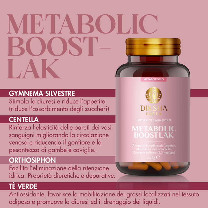 METABOLIC BOOST LAK - Stimola il metabolismo