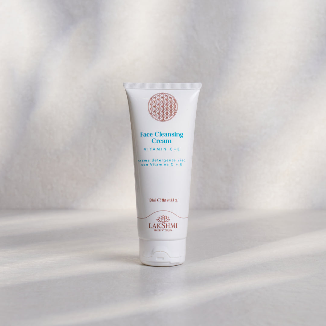Face Cleansing Cream - Detergente viso in crema con Vit.C+E