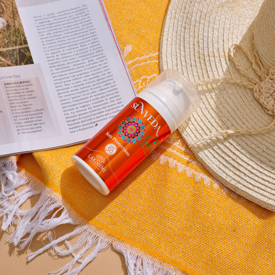 Sunveda Sun Protection 50 - High protection with almond oil extract