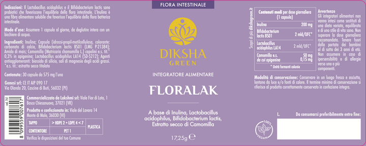 Floralak - Flora intestinale