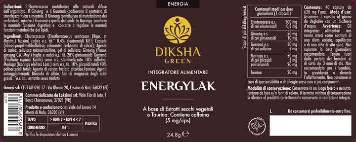 ENERGY LAK - Ricarica di energia