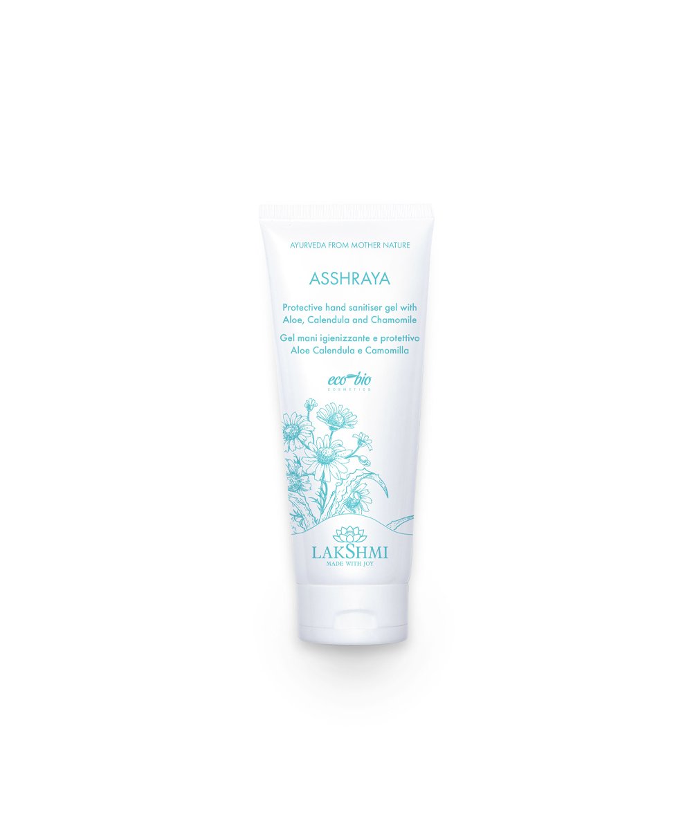 Sanitizing and protective gel with aloe and chamomile